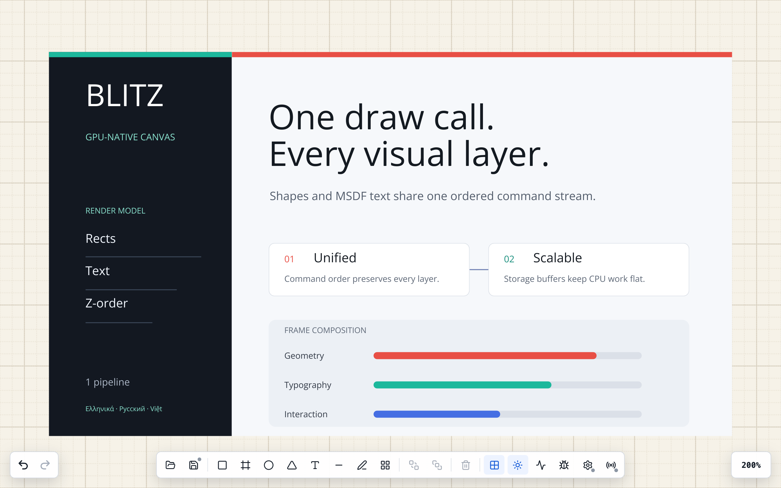 Blitz WebGPU canvas demo